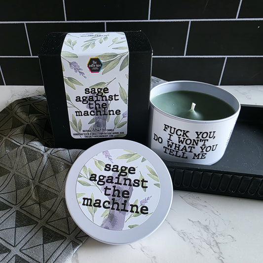 sage against the machine candle