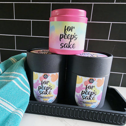 easter wood wick lux series candle