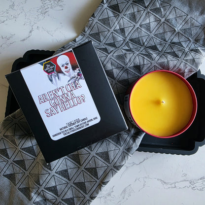 aren't cha gonna say hello? candle - stephen king's it