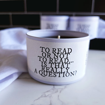 shakespeare-ish candle