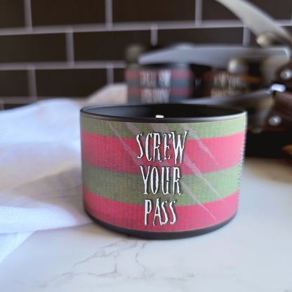 never sleep again candle - nightmare on elm street