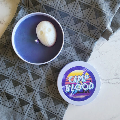 camp blood candle - friday the 13th