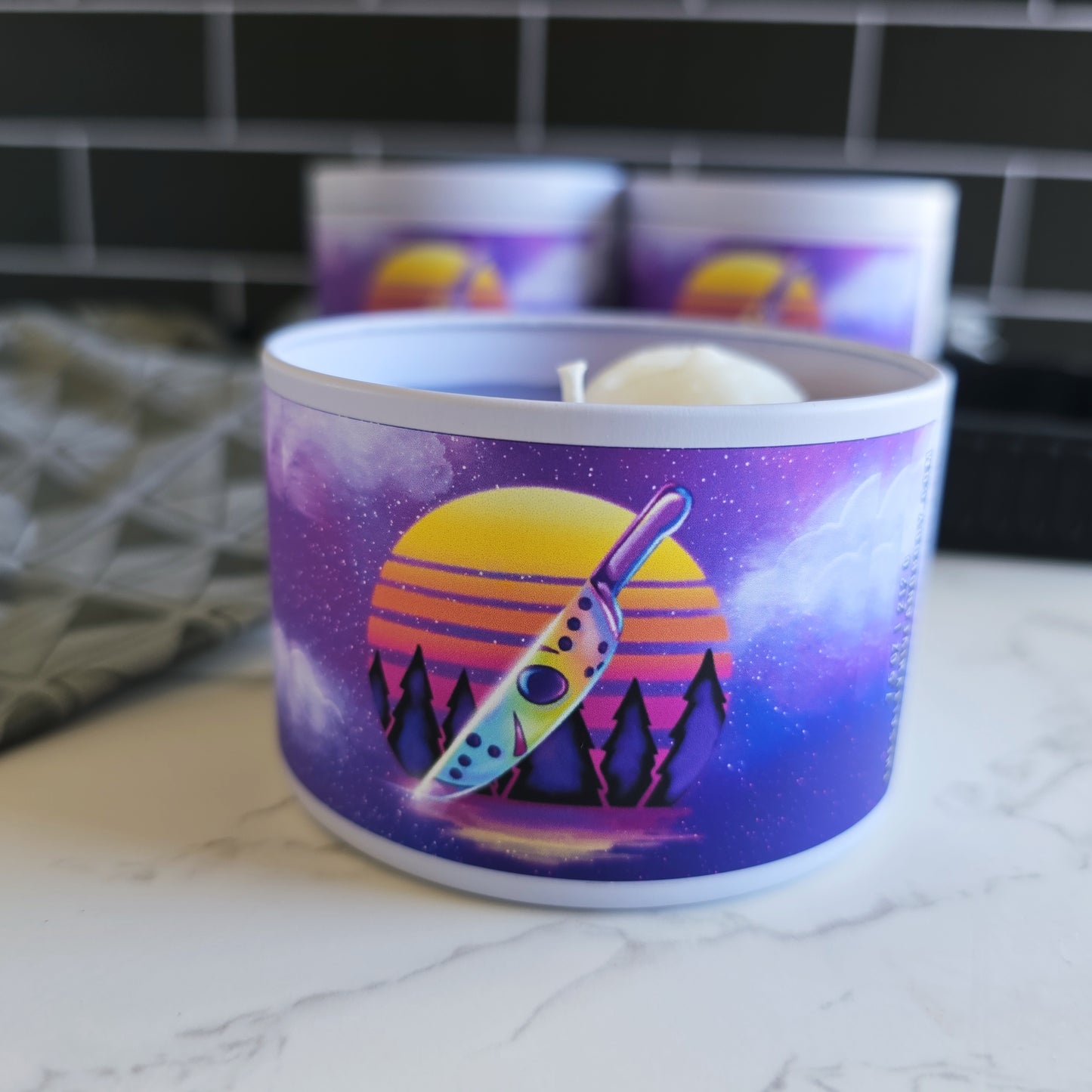 camp blood candle - friday the 13th