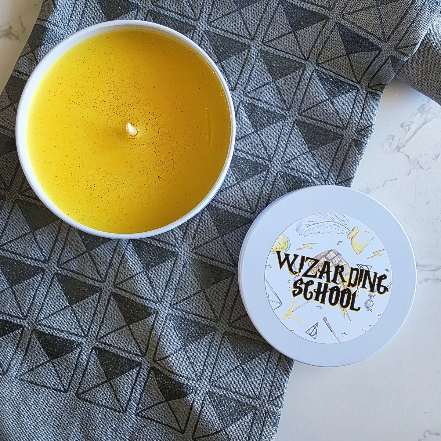 wizarding school candle - harry potter