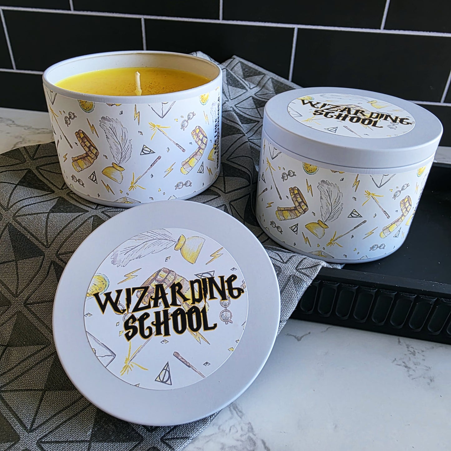 wizarding school candle - harry potter