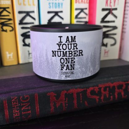 i'm your number one fan candle - stephen king's misery