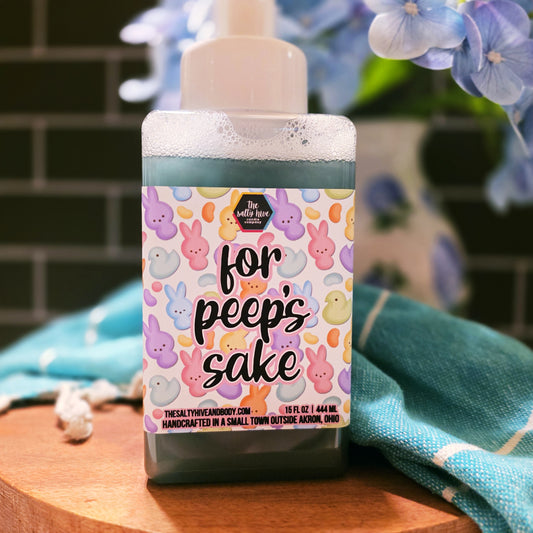 for peep's sake easter foaming hand soap