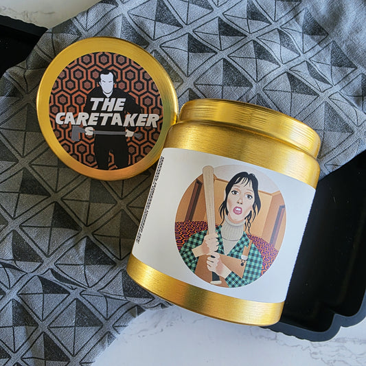 the caretaker wood wick candle - the shining