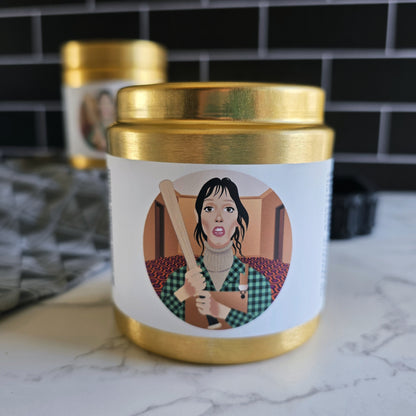 the caretaker wood wick candle - the shining