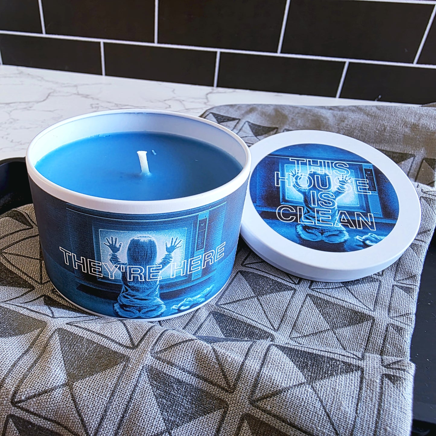 this house is clean candle - poltergeist