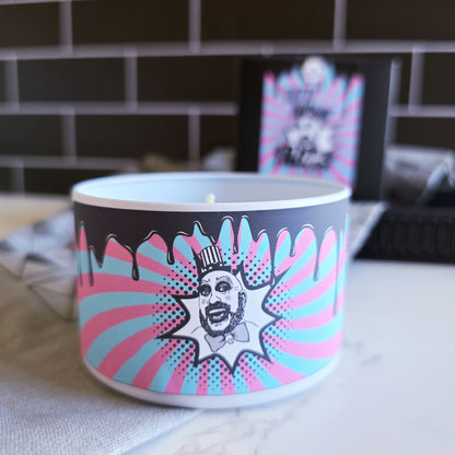 tutti fuckin frutti candle