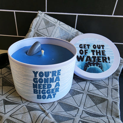 get out of the water candle - jaws