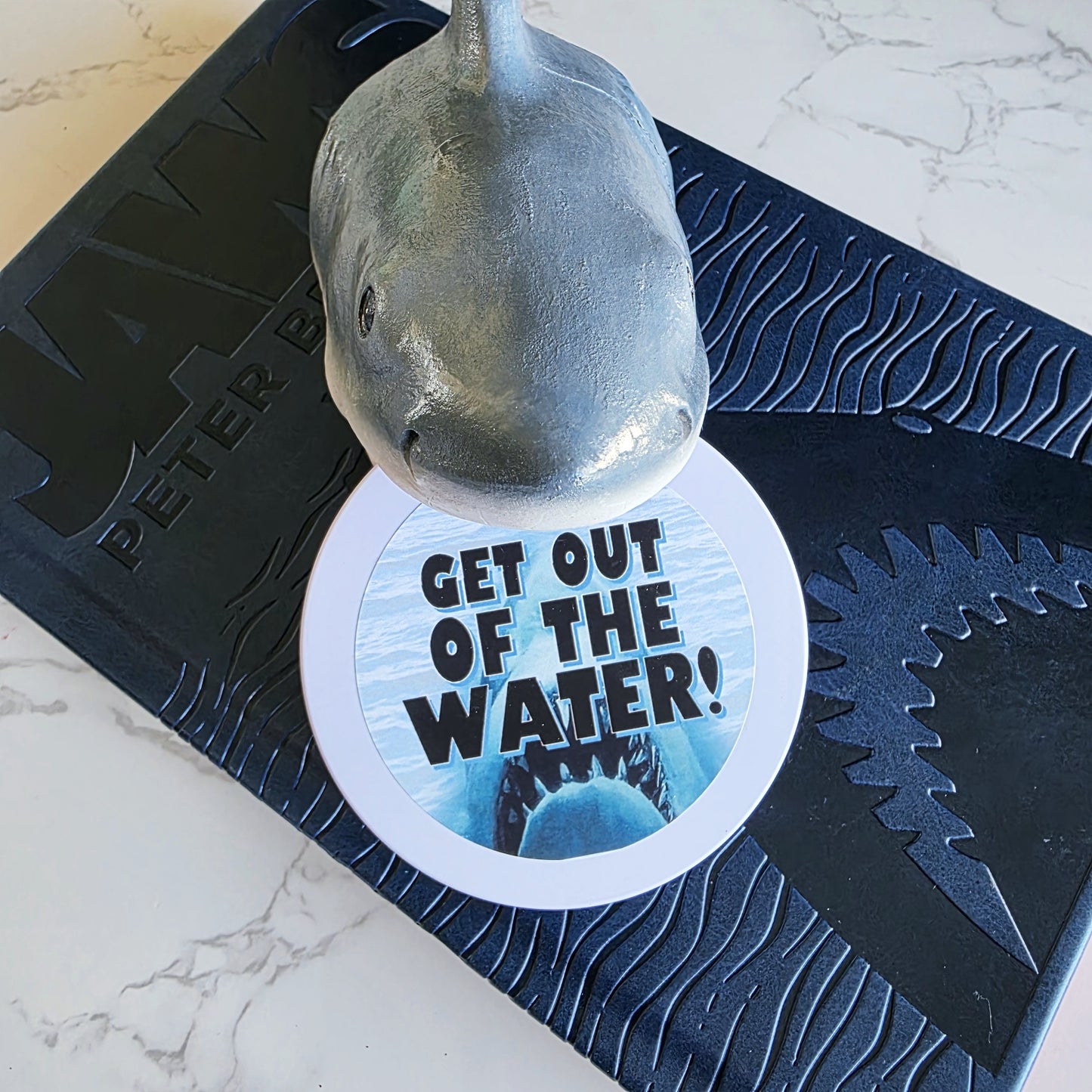 get out of the water candle - jaws