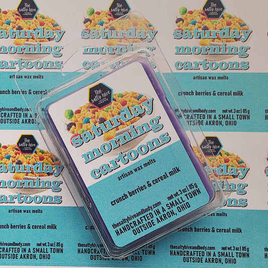 saturday morning cartoons wax melts
