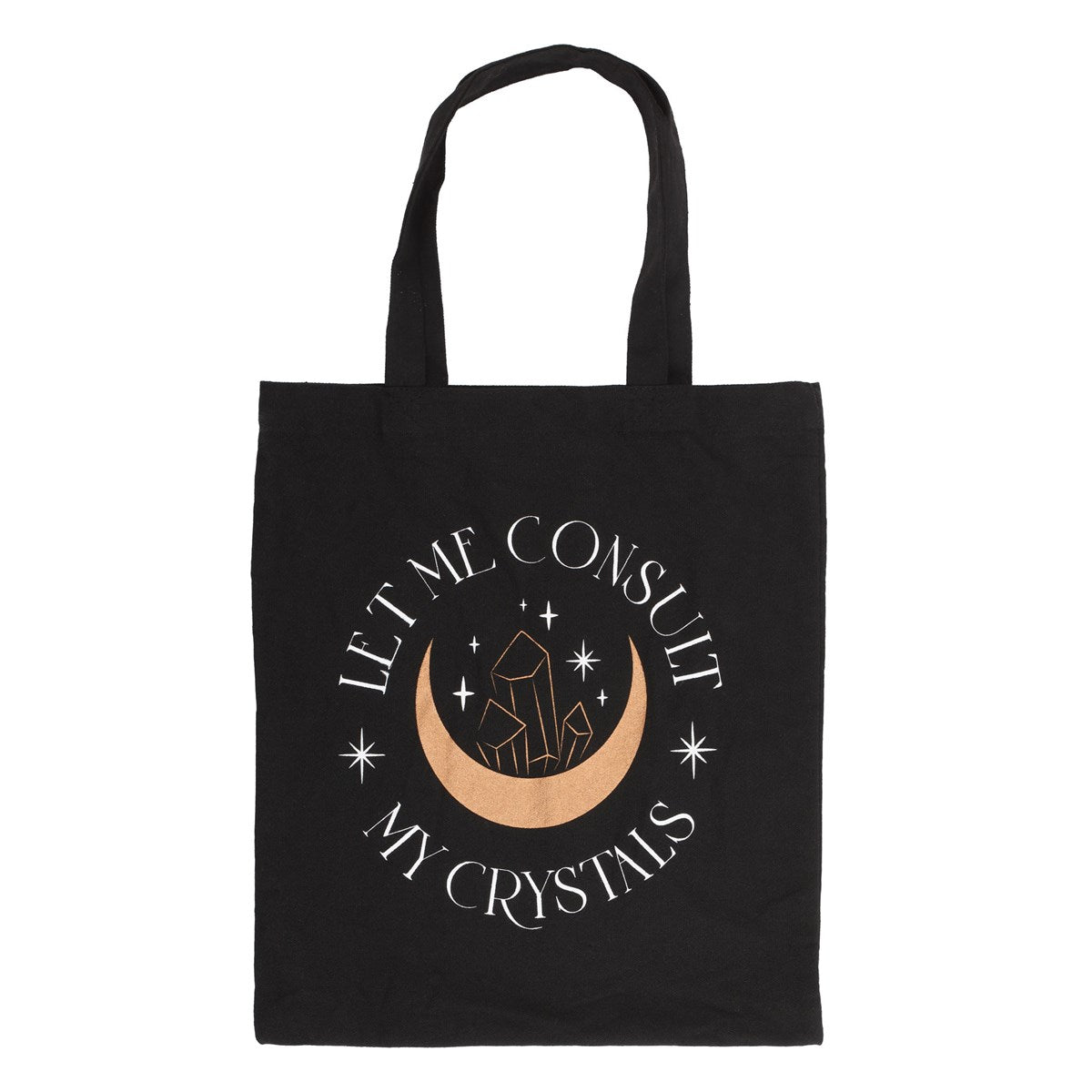 let me consult my crystals tote bag