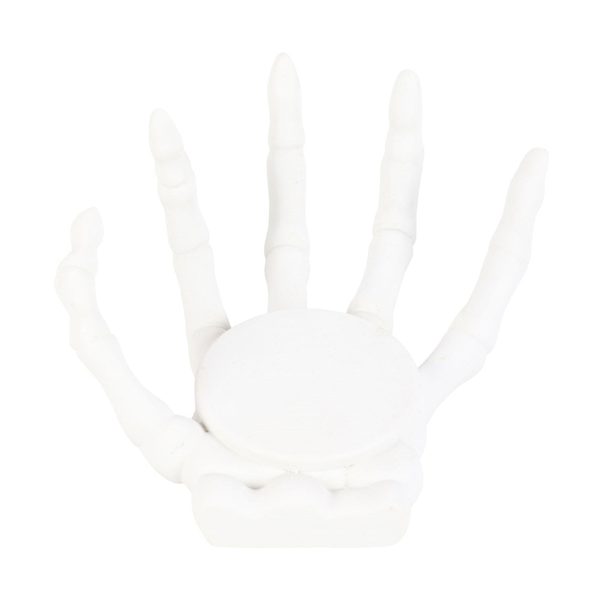 skeleton hand candle holder