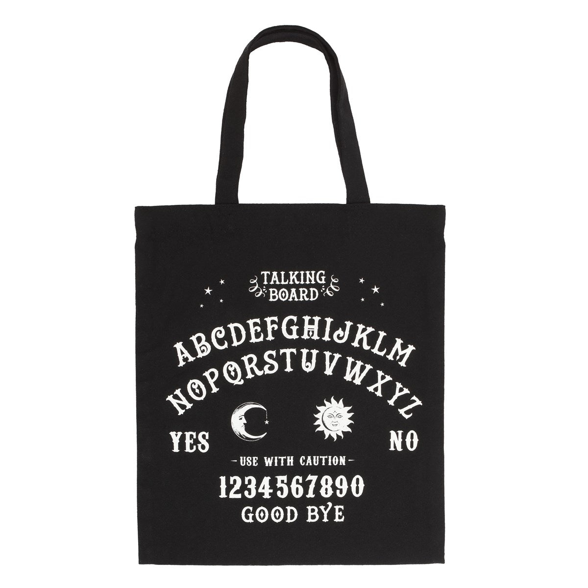 talking board oujia tote bag