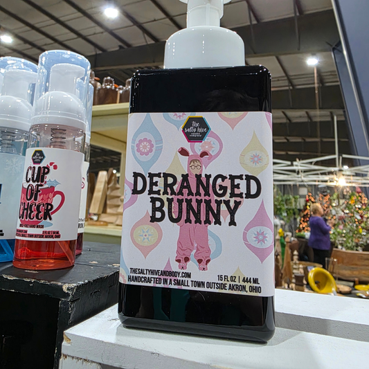 deranged bunny foaming hand soap - a christmas story