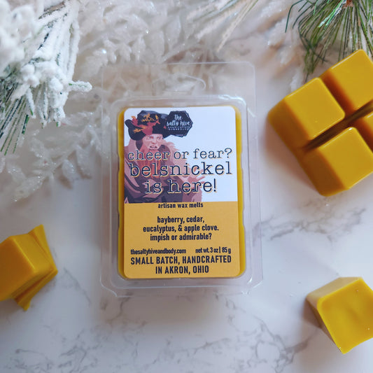 belsnickel is here wax melts