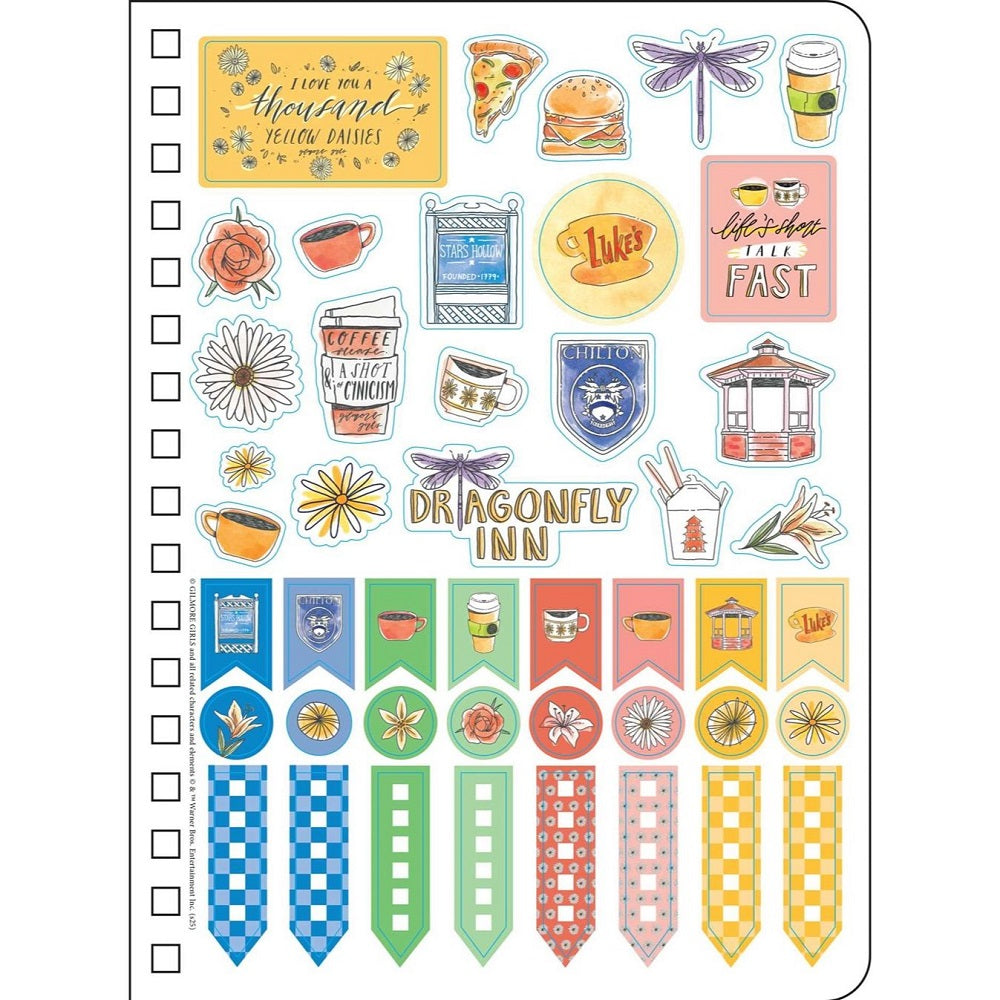 2026 gilmore girls 13-month weekly planner