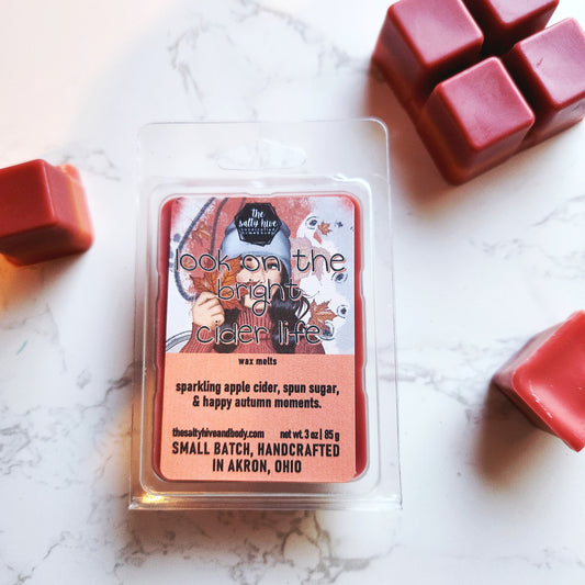 look on the bright cider life wax melts - the salty hive
