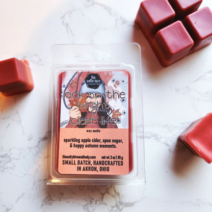 look on the bright cider life wax melts - the salty hive