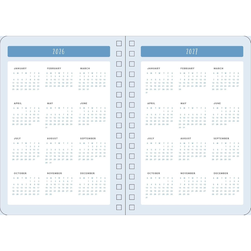 2026 gilmore girls 13-month weekly planner