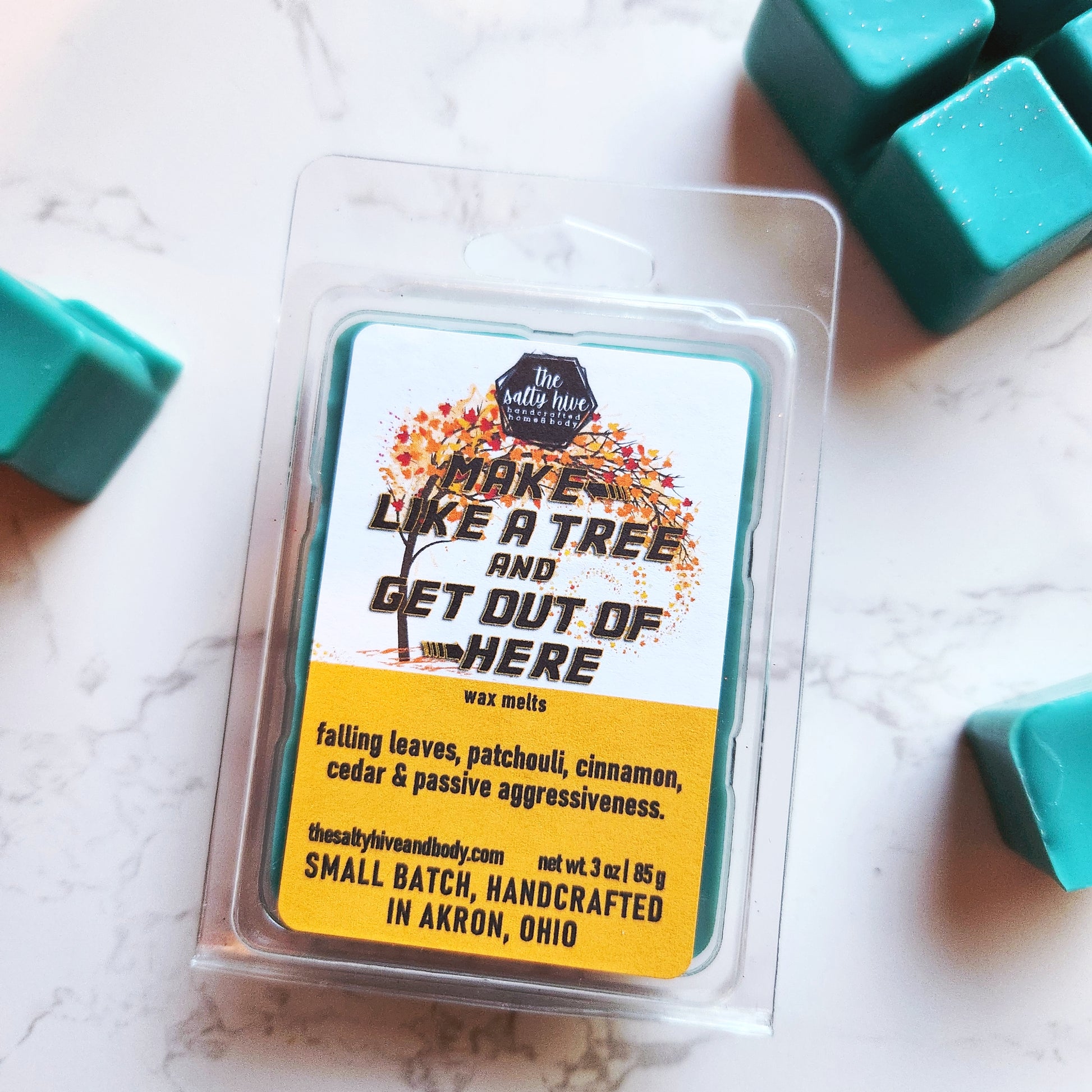 make like a tree and get out of here wax melts - the salty hive
