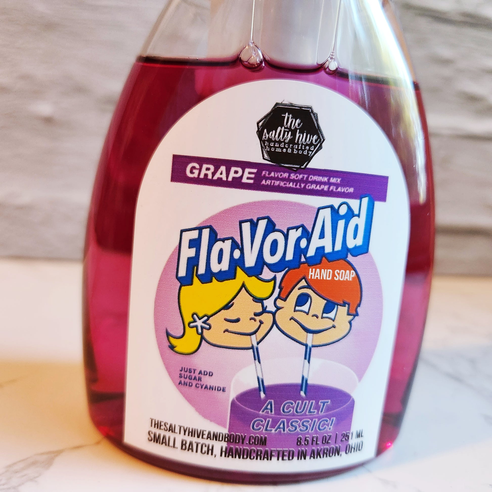 cult classic grape foaming hand soap - the salty hive