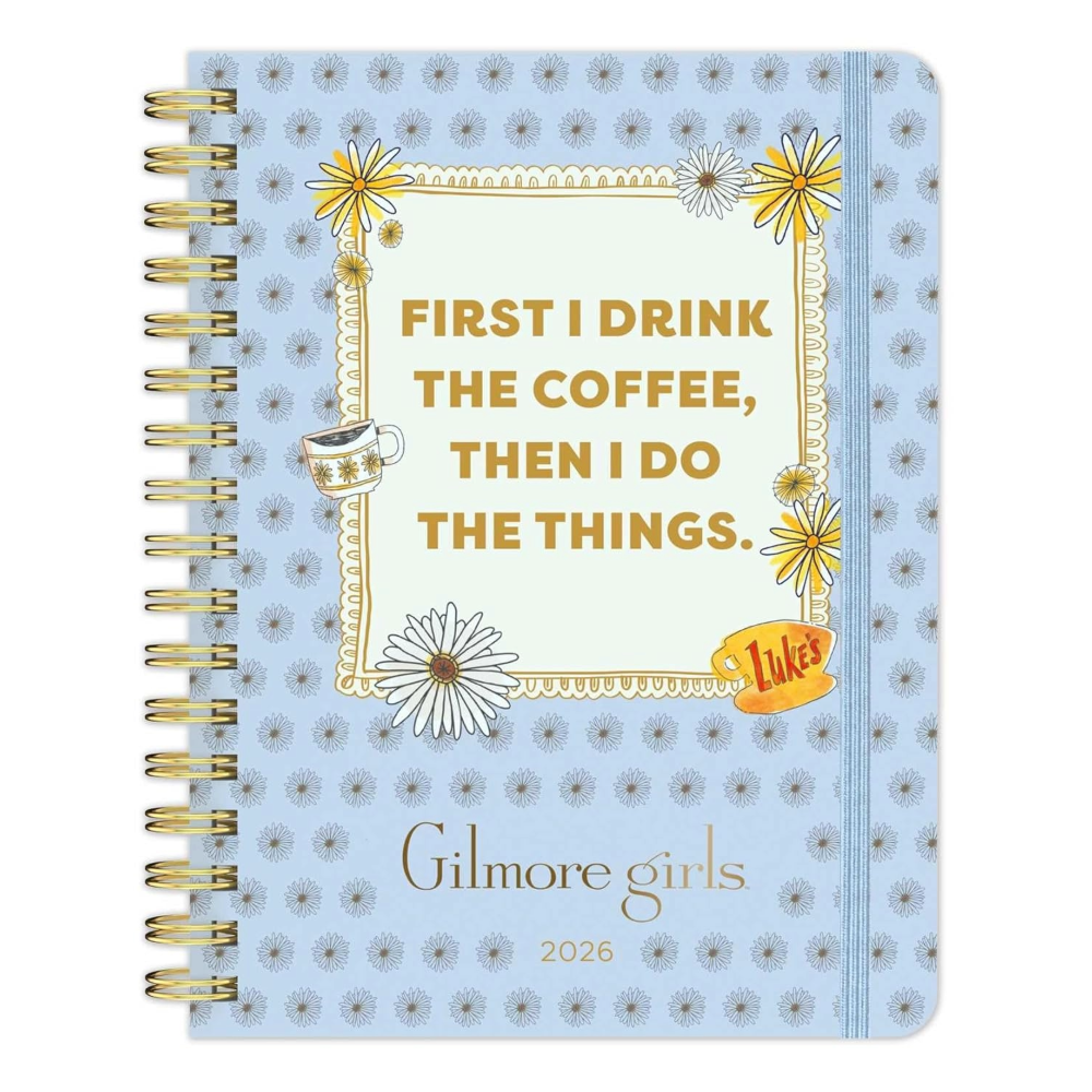2026 gilmore girls 13-month weekly planner