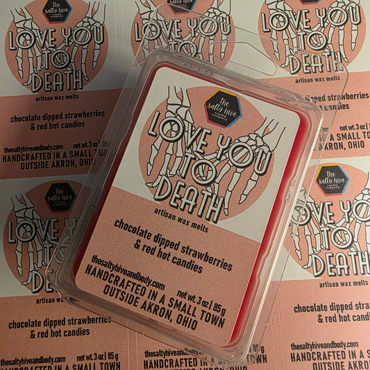 love you to death wax melts