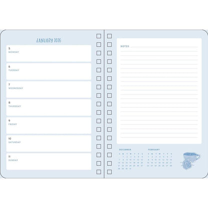 2026 gilmore girls 13-month weekly planner