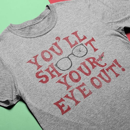 offically licensed christmas story you'll shoot your eye out t shirt