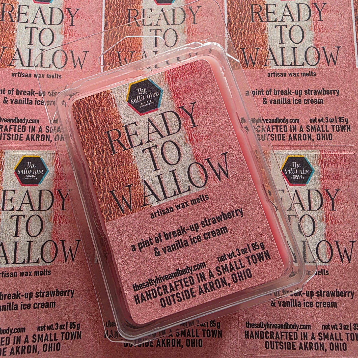 ready to wallow wax melts - gilmore inspired