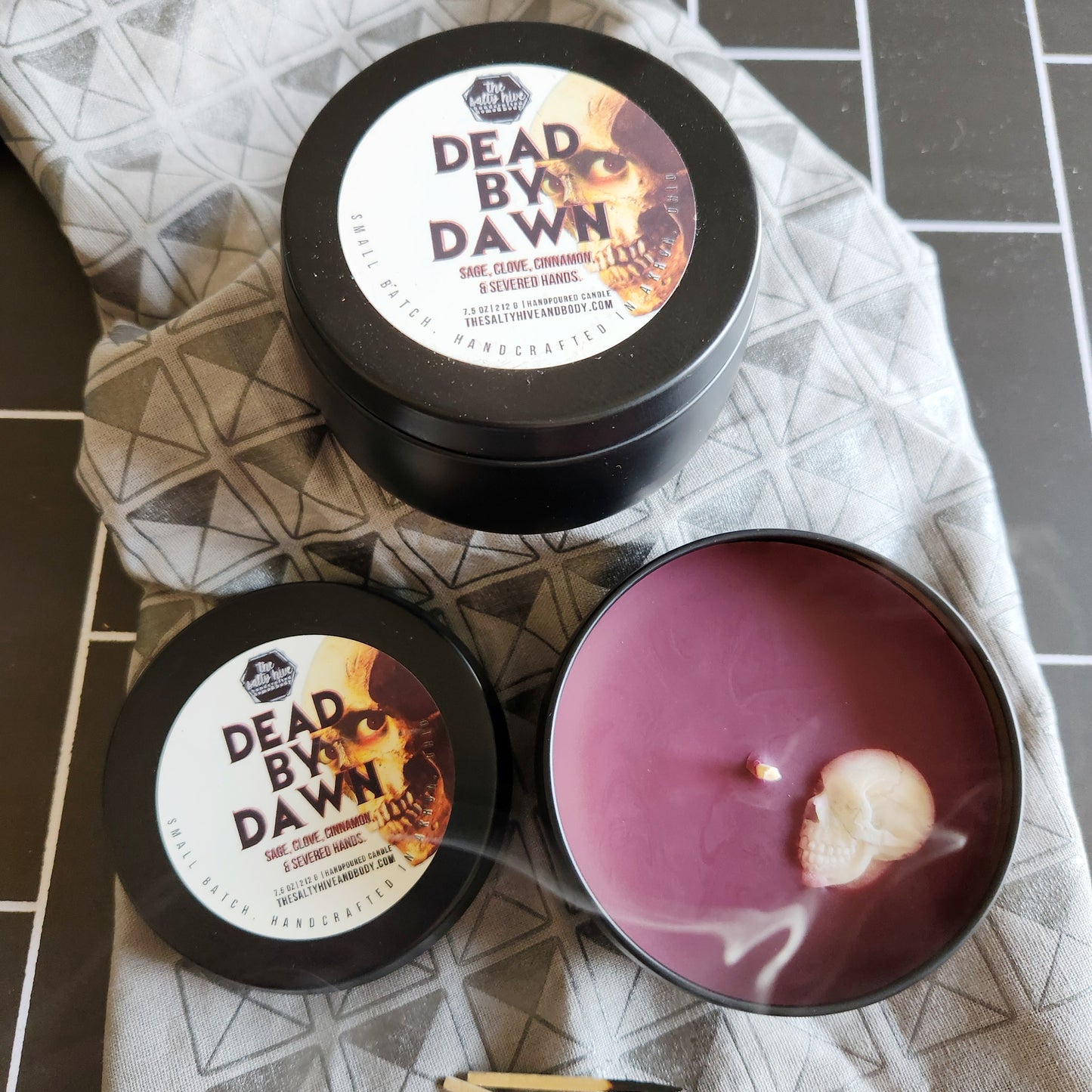 dead by dawn candle