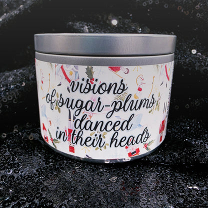 a nutcracker christmas candle