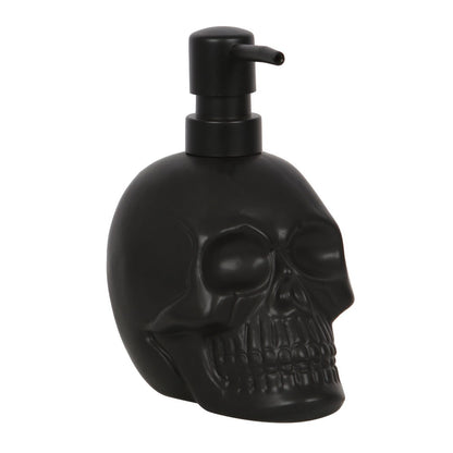 skull soap dispenser and soap set