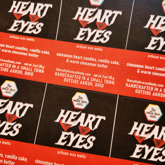 heart eyes wax melts