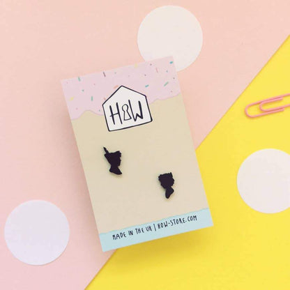 peter & wendy silhouette earrings - the salty hive
