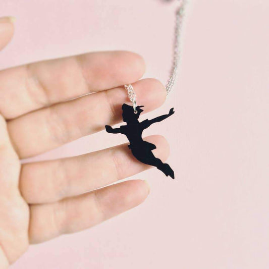 you can fly silhouette necklace - the salty hive