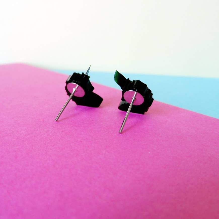 unicorn silhouette earrings - the salty hive