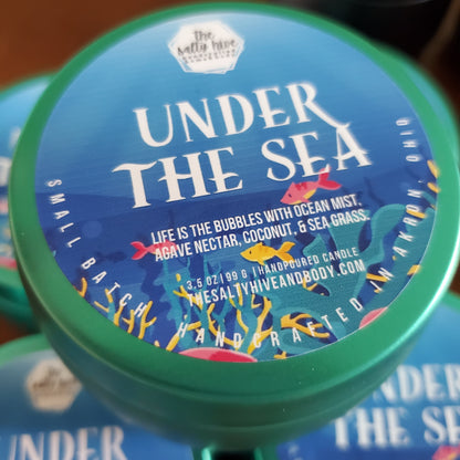 under the sea candle - the salty hive
