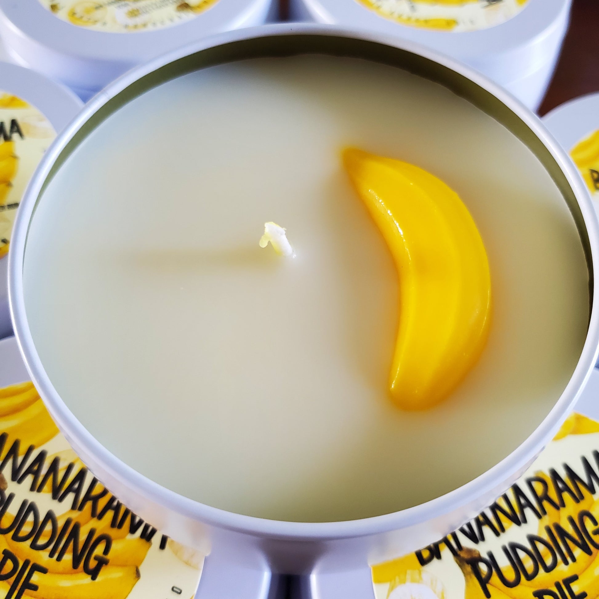 bananarama pudding pie candle - the salty hive