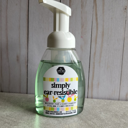 simply ear-resistible foaming hand soap - the salty hive