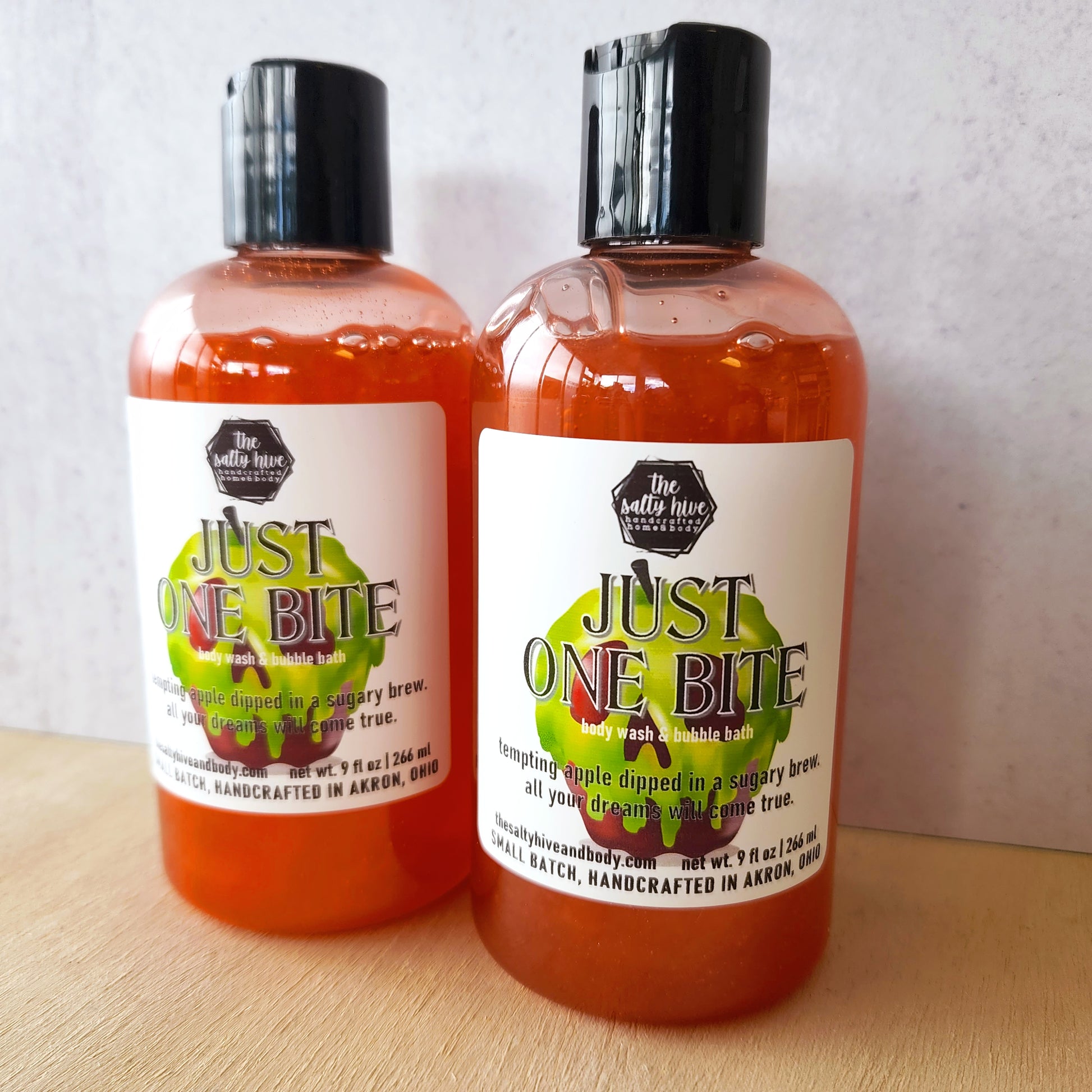 just one bite body wash & bubble bath - the salty hive