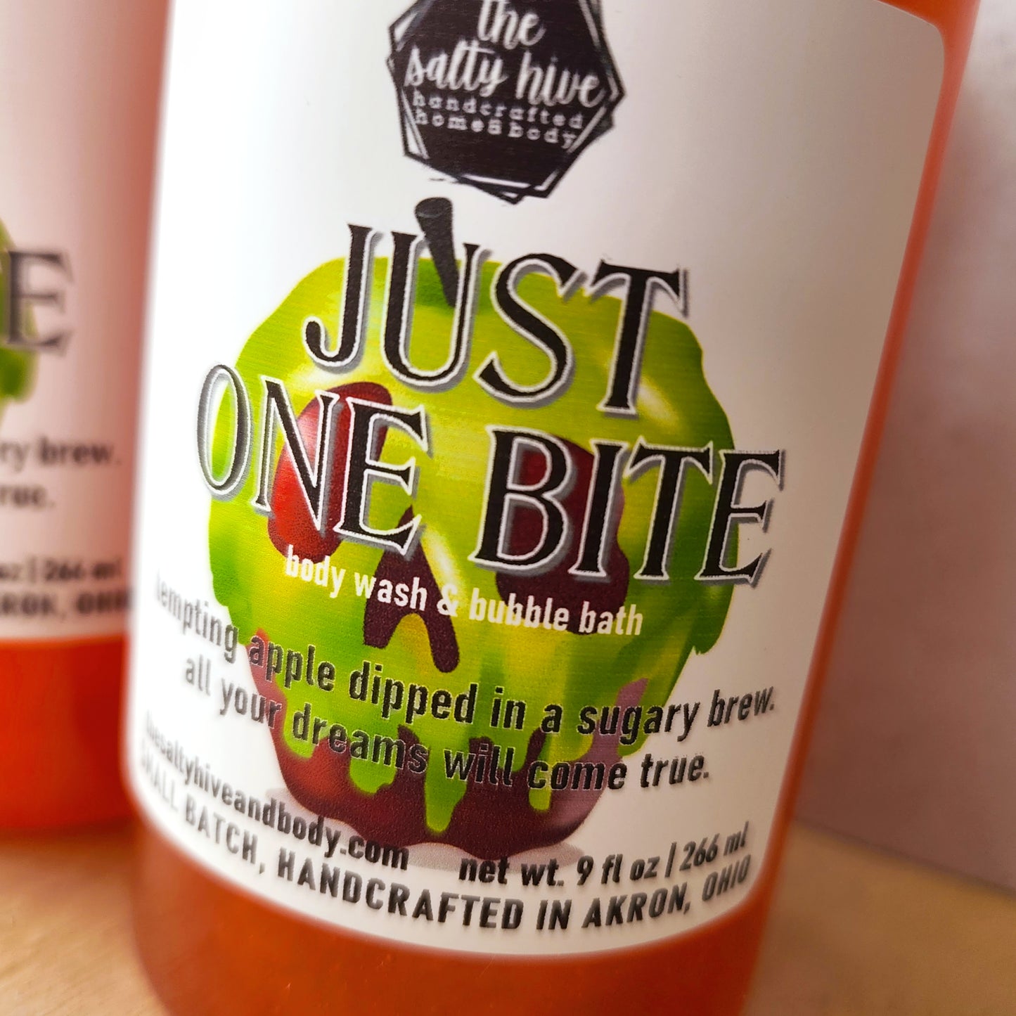 just one bite body wash & bubble bath - the salty hive