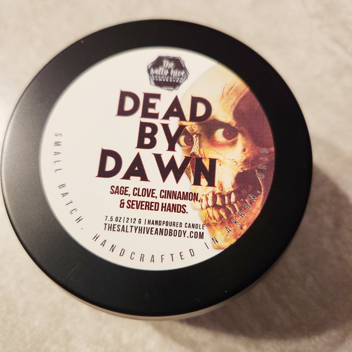 dead by dawn candle - the salty hive