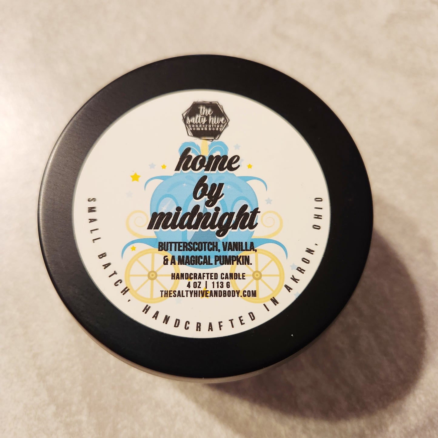 home by midnight fall candle - the salty hive