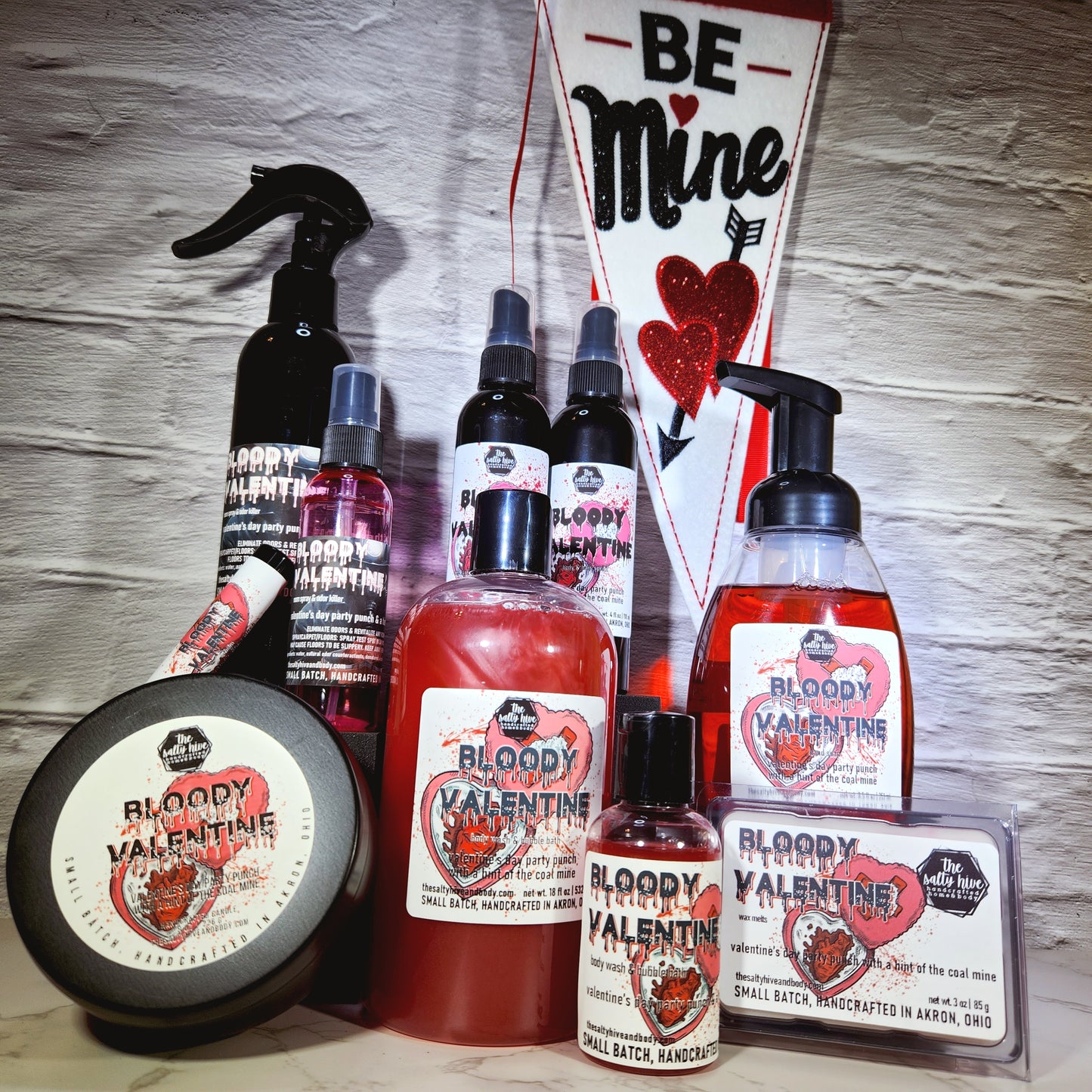 bloody valentine room spray & odor killer - the salty hive