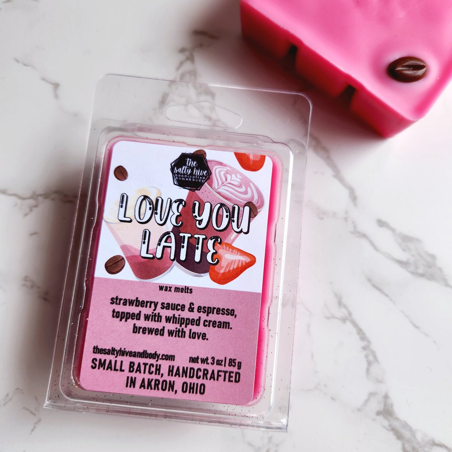 love you latte wax melts - the salty hive